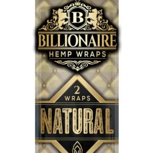 Billionaire Hemp Wraps - Natural