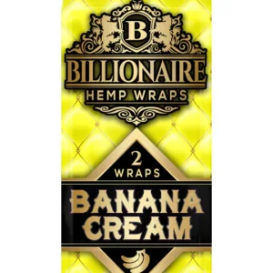 Billionaire Hemp Wraps -Banana Cream