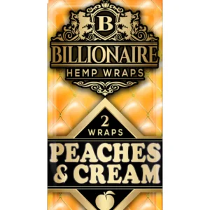 Billionaire Hemp Wraps - Peaches & Cream