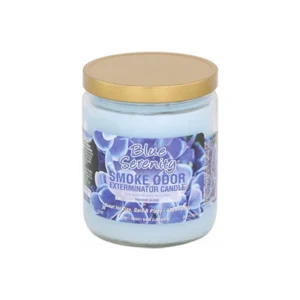 Smoke Odor Exterminator Candle Blue Serenity
