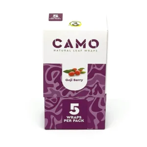 CAMO Natural Leaf Wraps - Goji Berry