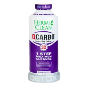 Herbal Clean QCarbo Detox 32oz Grape