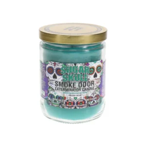 Smoke Odor Exterminator Candle Sugar Skull