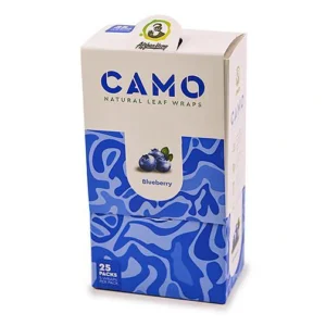 CAMO Natural Leaf Wraps - Blueberry