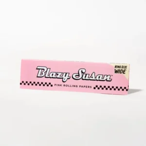 Blazy Susan Pink Rolling Papers King Size Wide